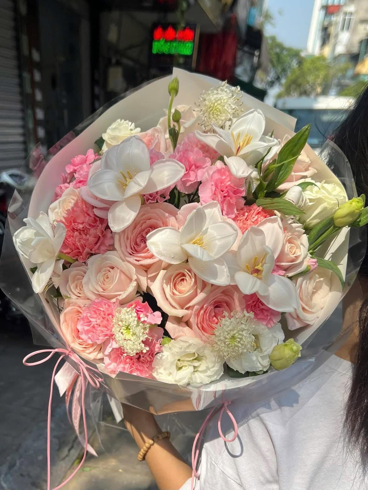 Bó tròn nhẹ nhàng