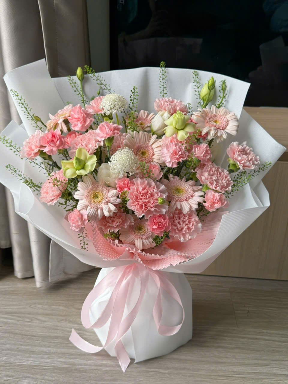 mix tone hồng