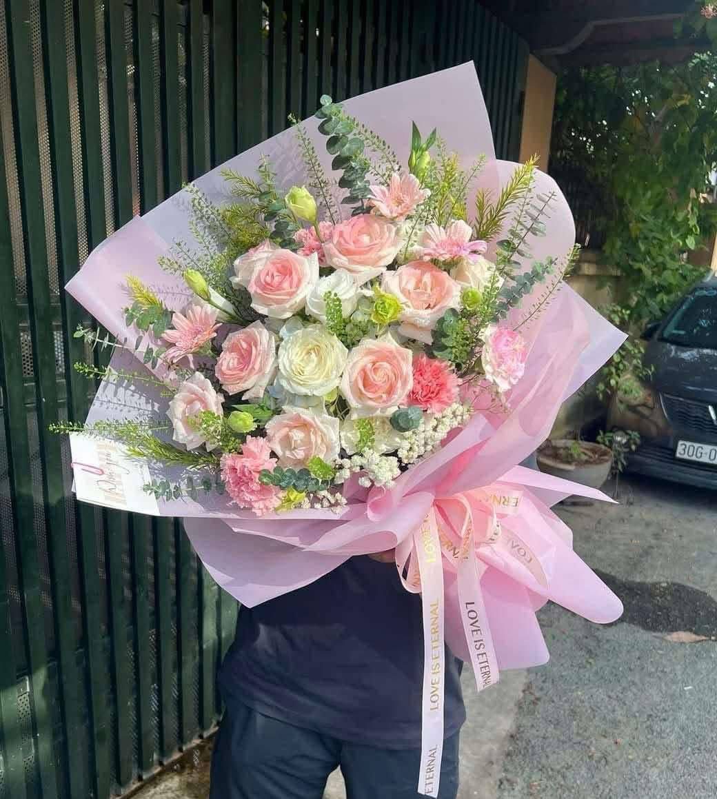 Bó hoa Hạnh Phúc