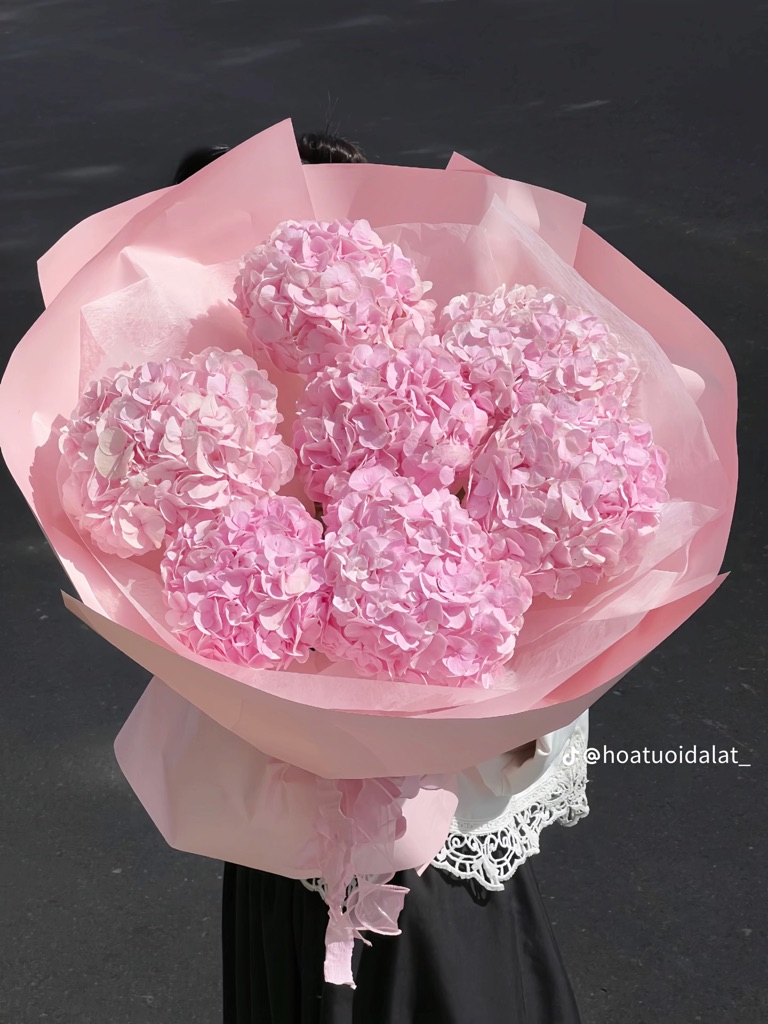 Tú cầu hồng size L