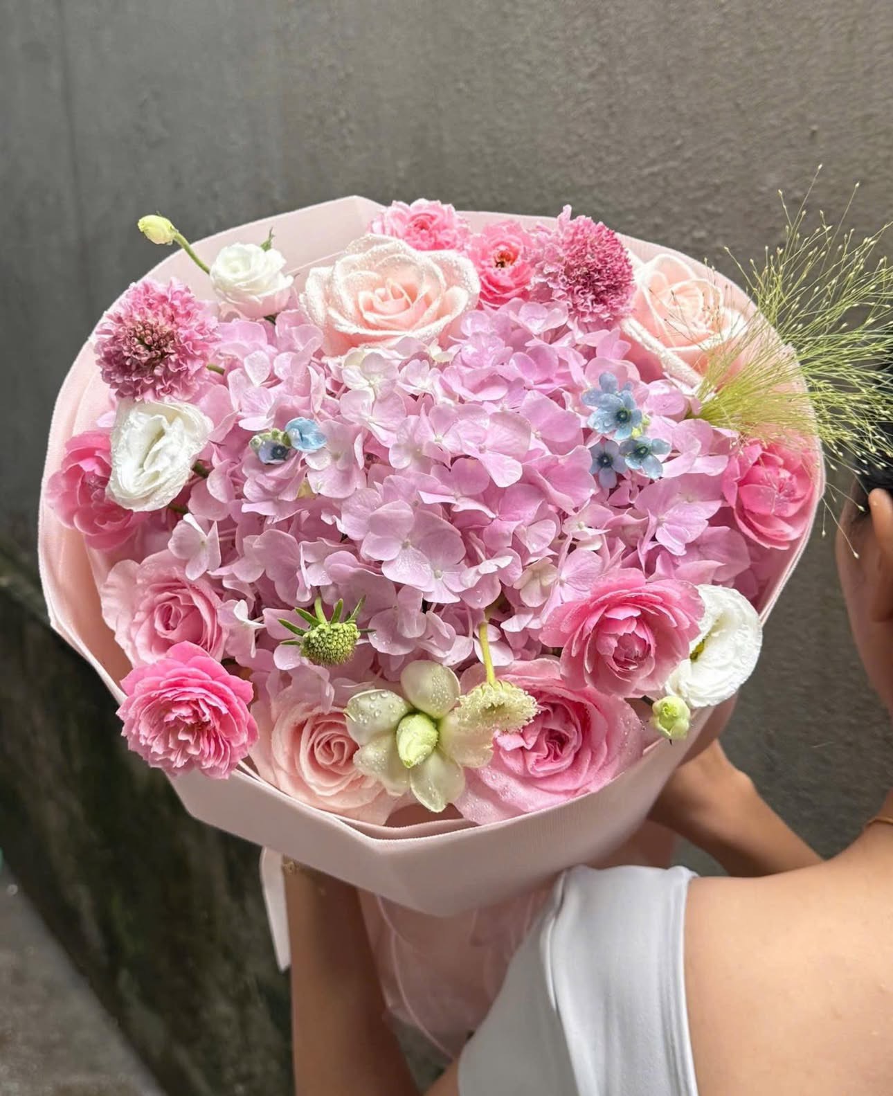 Bó hoa Hoàn hảo - Cẩm tú cầu dịu dàng
