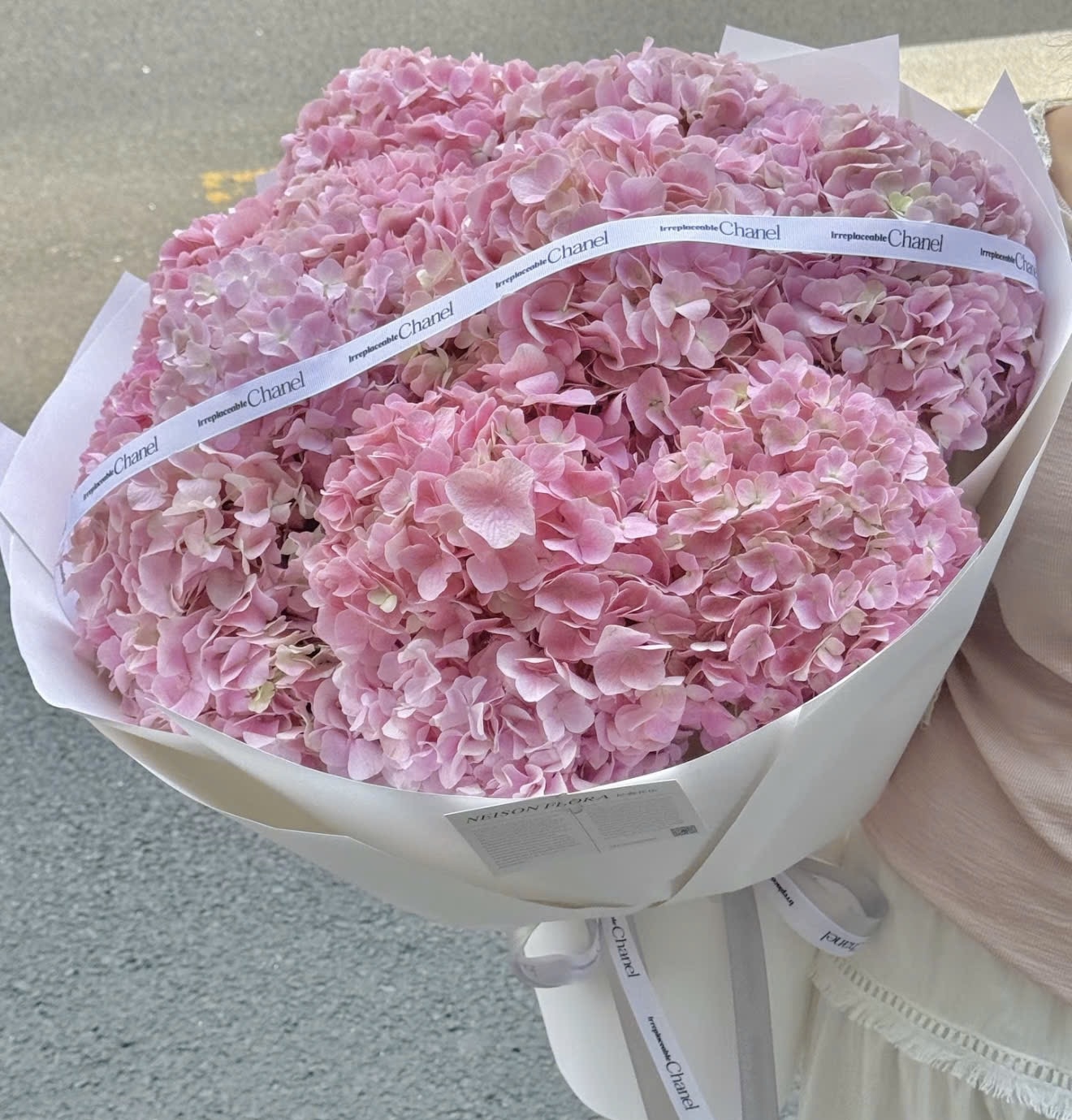 Tú cầu hồng size L